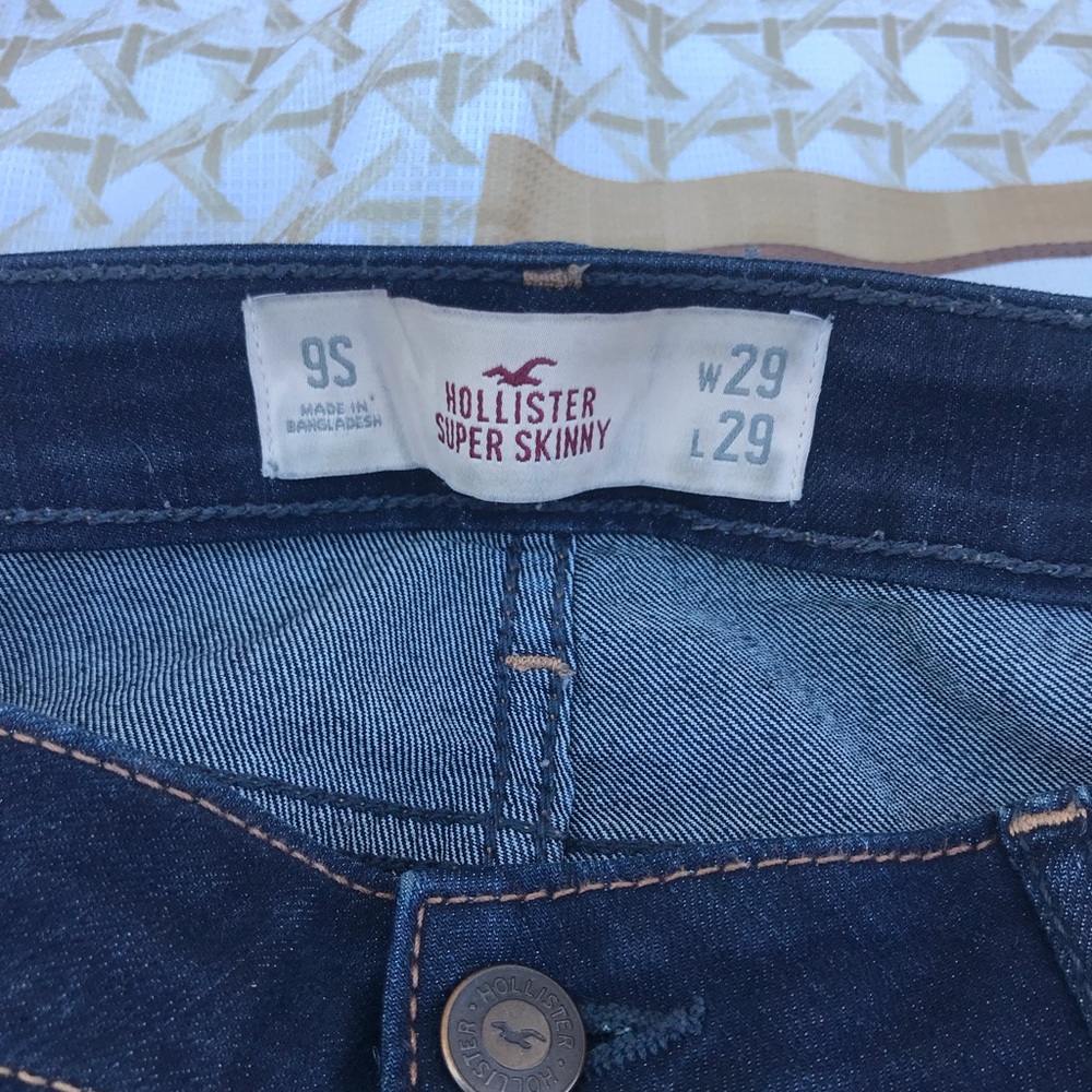 Super skinny Holister jeans.